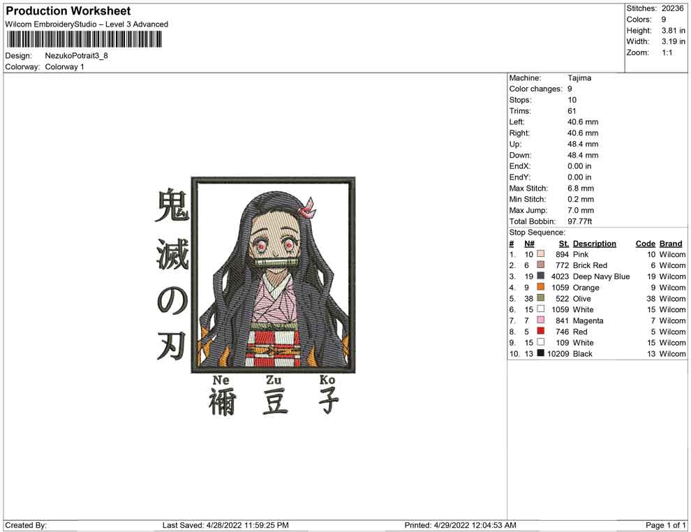 Nezuko Potrait