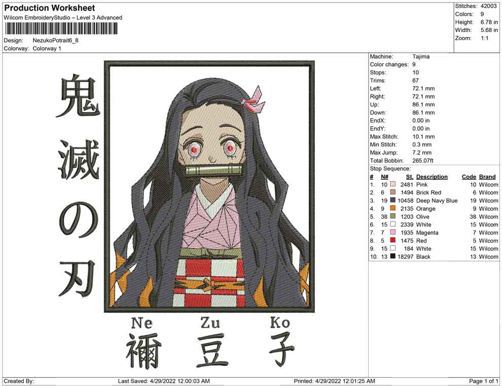 Nezuko Potrait