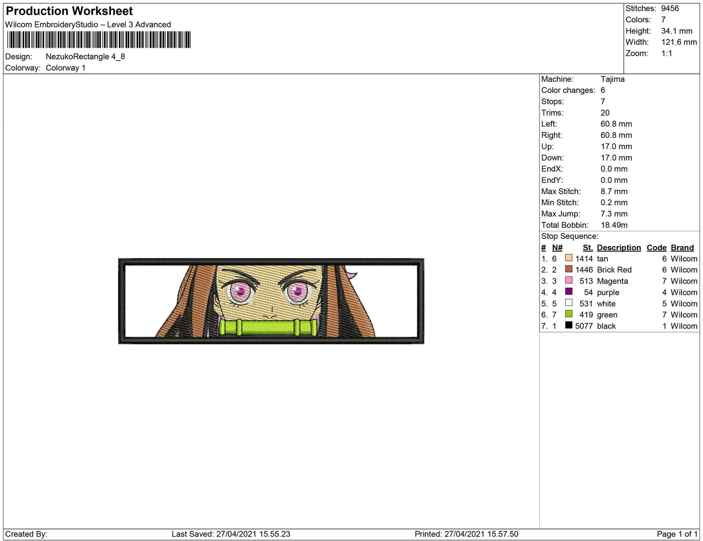 Nezuko Rectangle