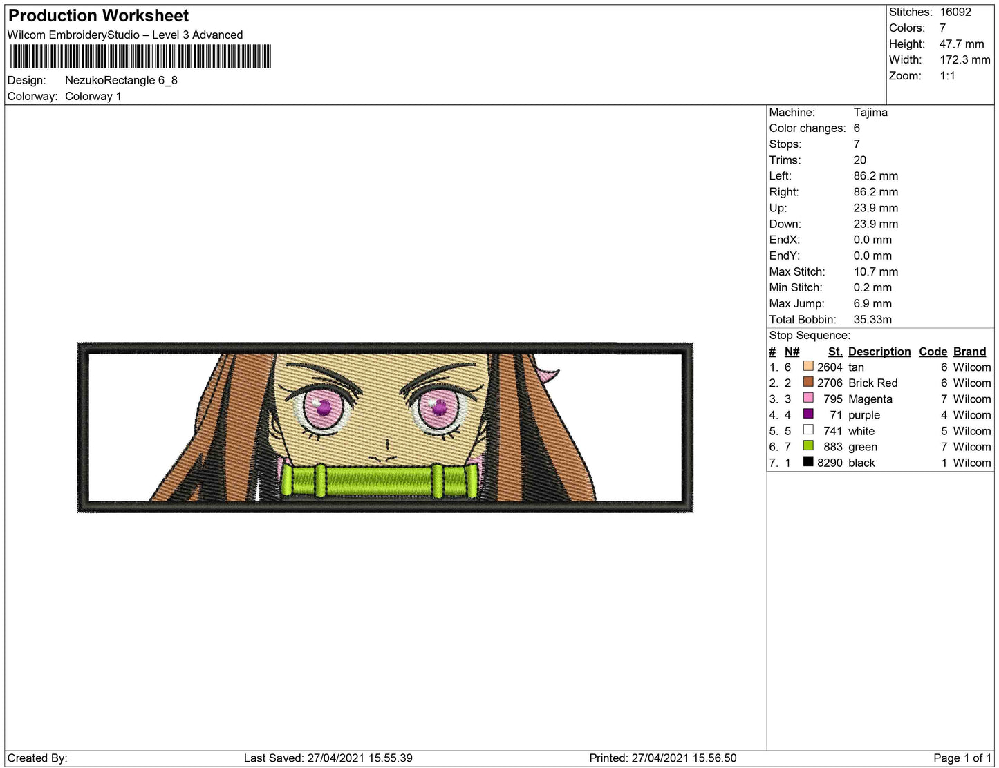 Nezuko Rectangle