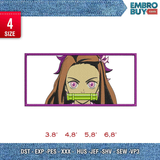 Nezuko Rectangle wide