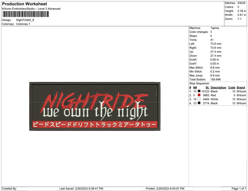 Night Tride