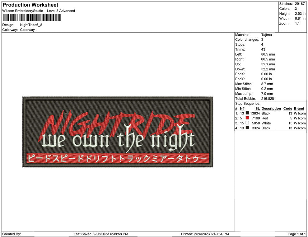 Night Tride