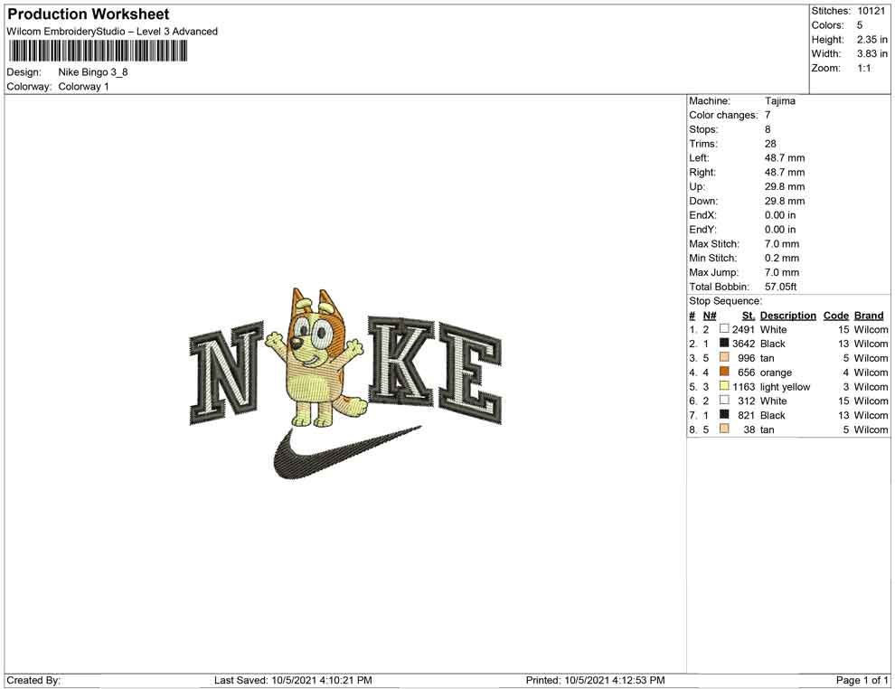 Nike Bingo