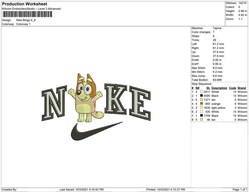 Nike Bingo
