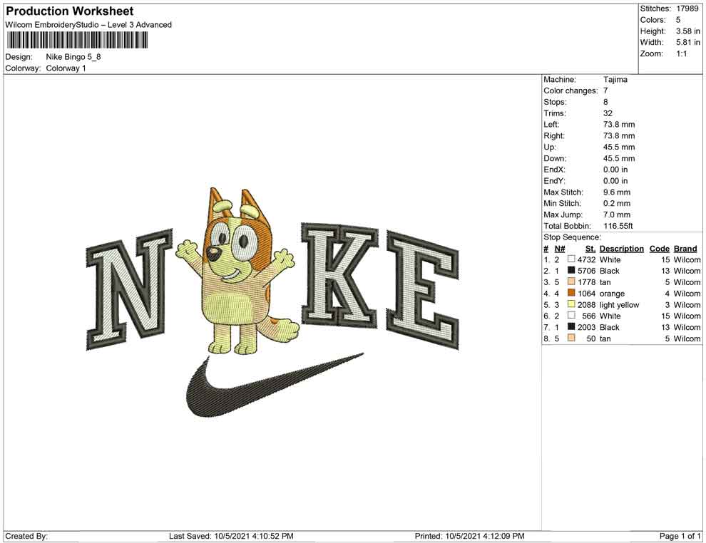 Nike Bingo