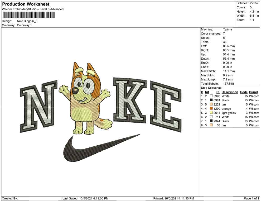 Nike Bingo