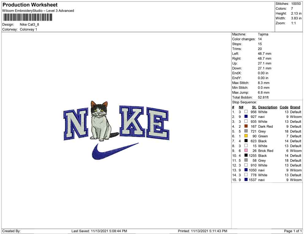nike cat