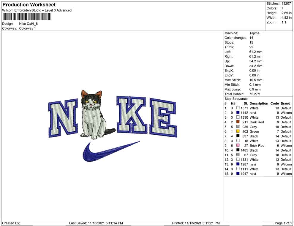 nike cat