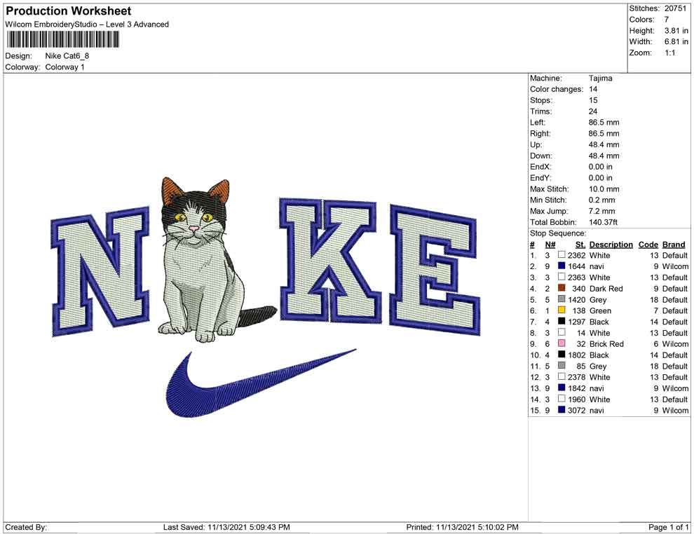 nike cat