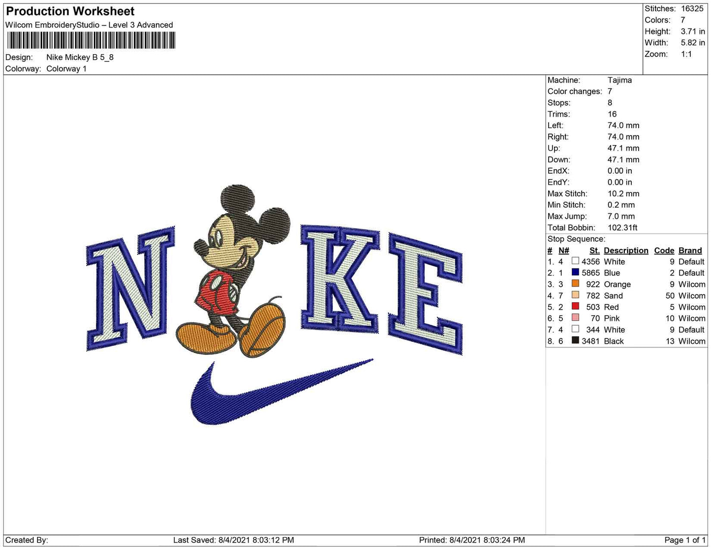 Nike Mickey B