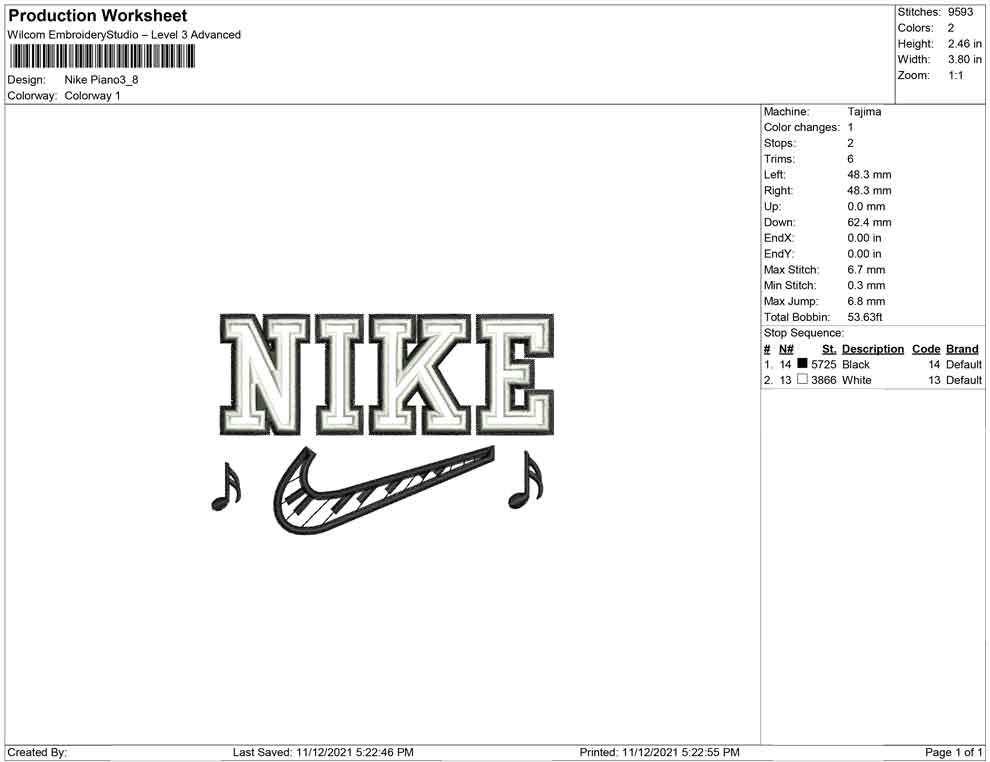 Nike Piano