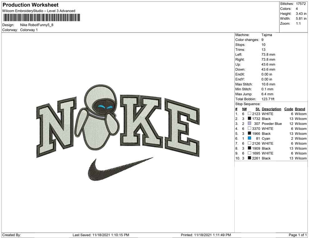 Nike Robot Funny