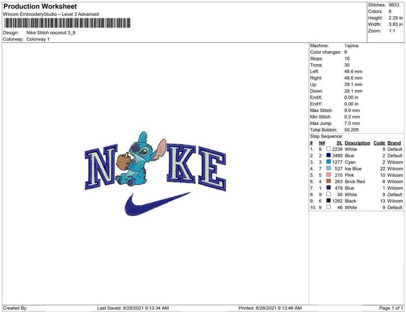 Nike Stitch Coconut
