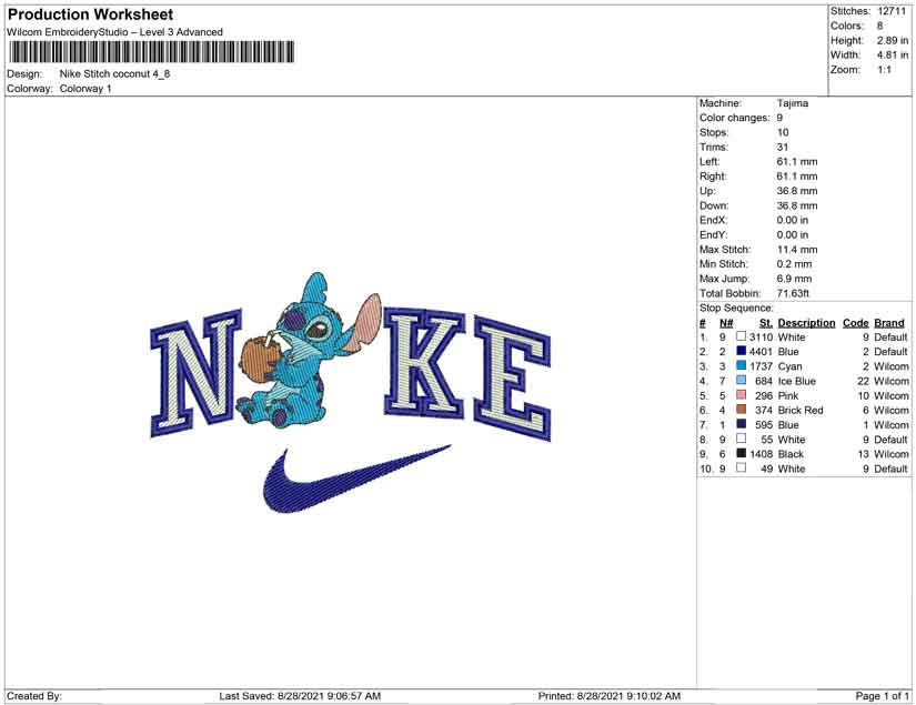 Nike Stitch Coconut