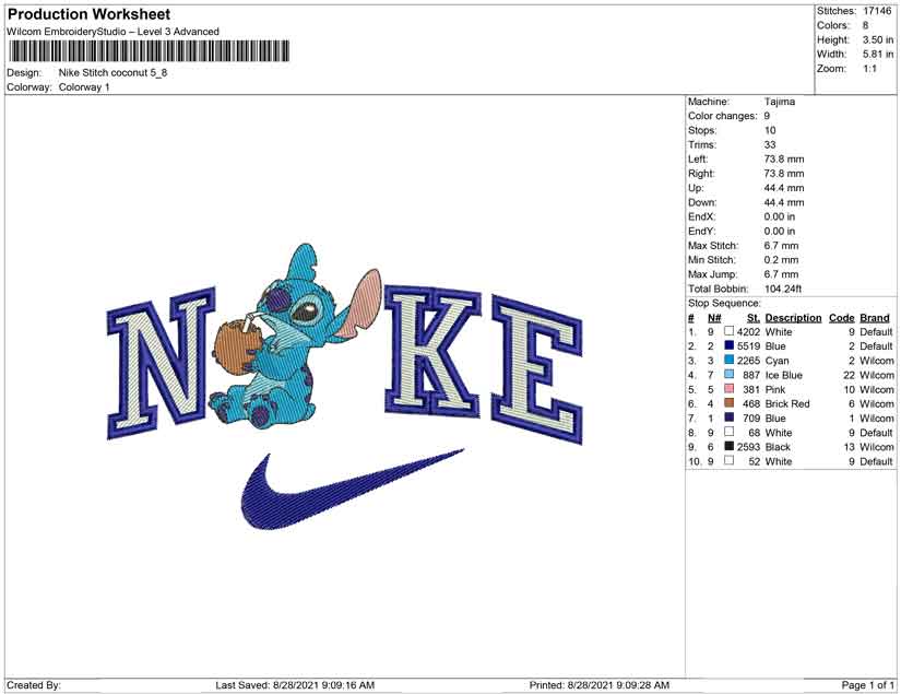 Nike Stitch Coconut