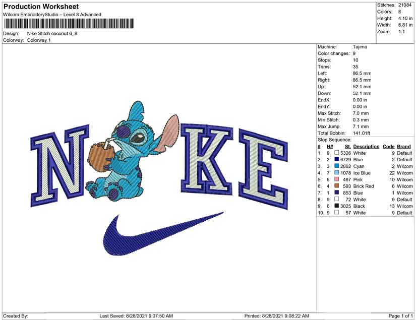 Nike Stitch Coconut