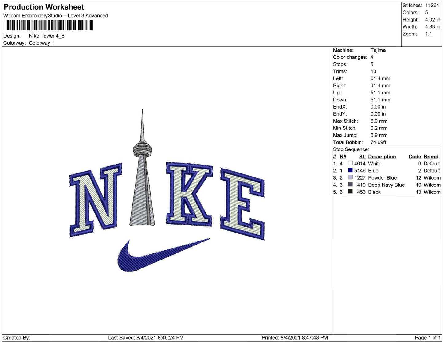 Nike Tower