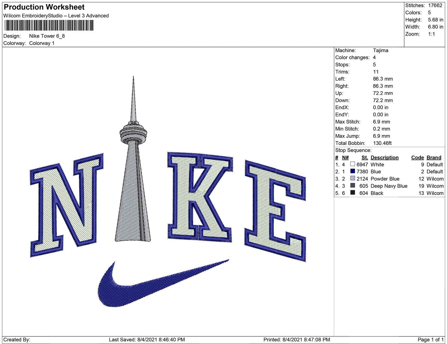 Nike Tower