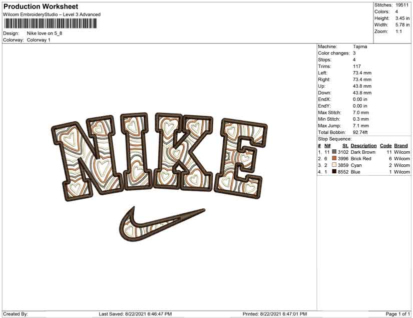 Nike love on