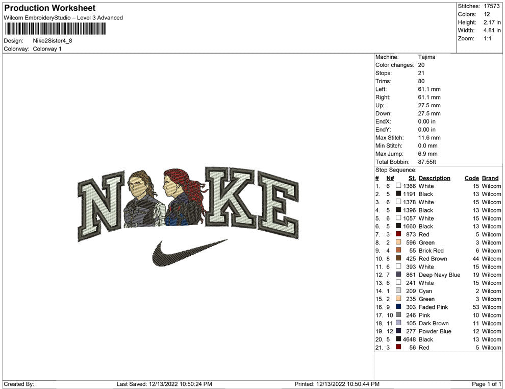 Nike 2 Sister