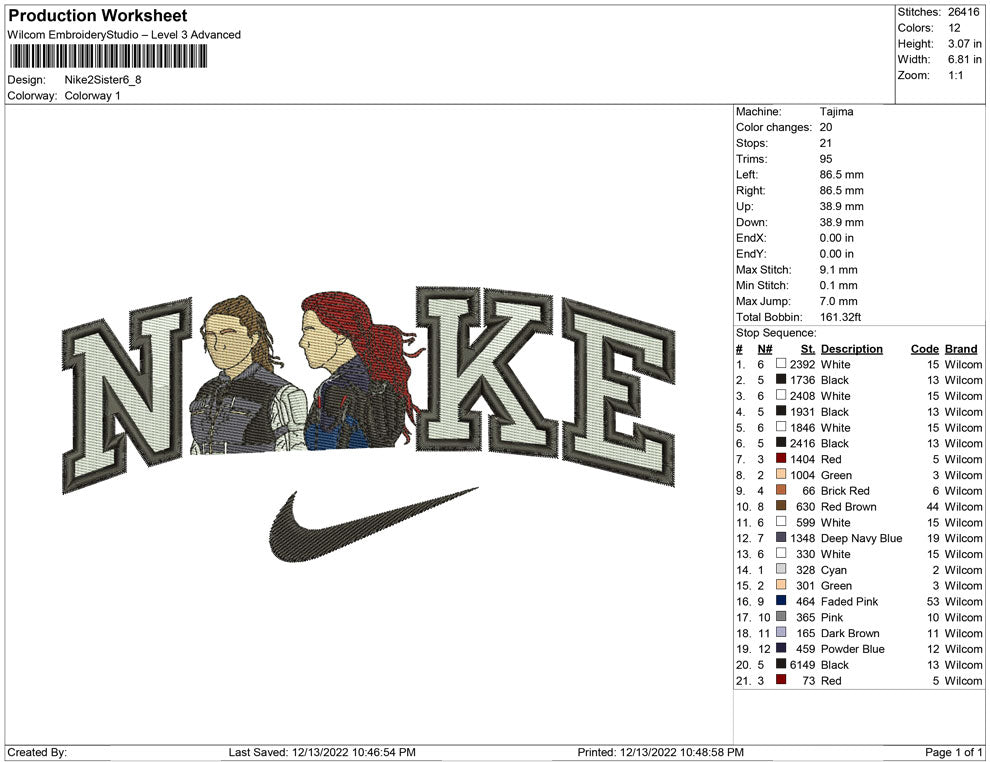 Nike 2 Sister