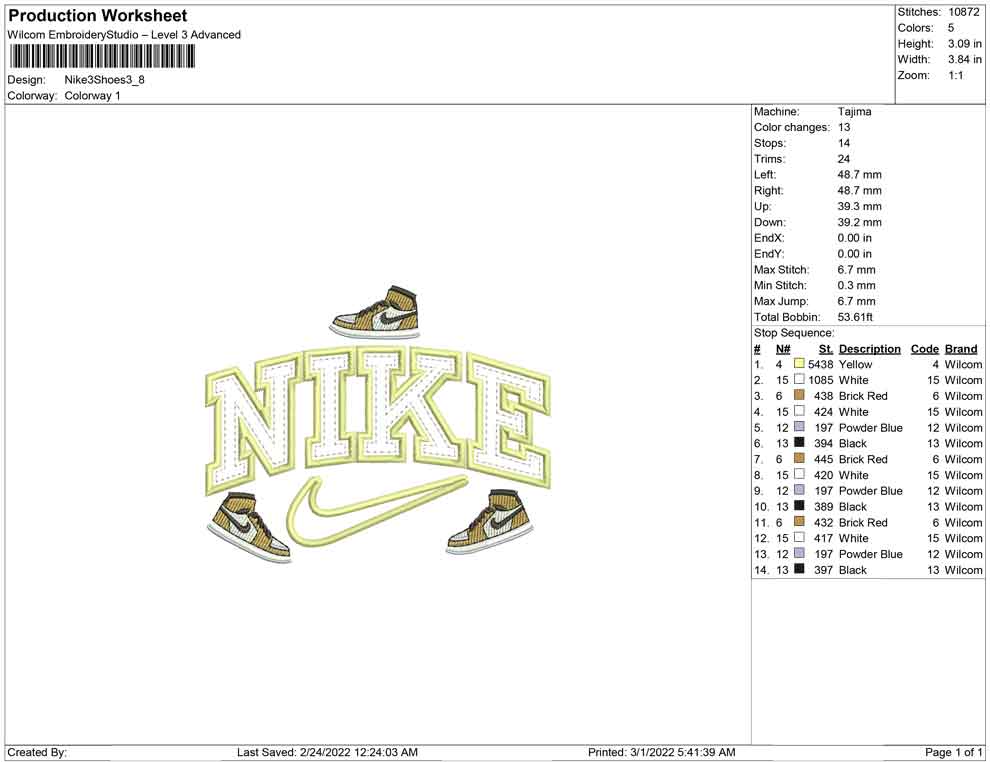 Nike 3 Shoes