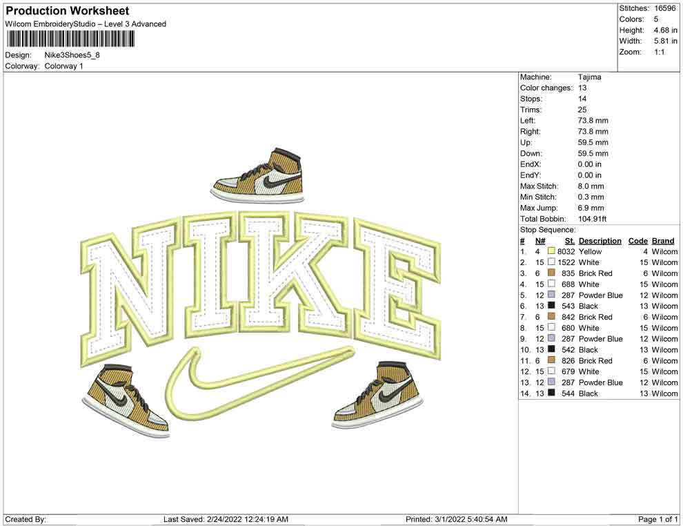 Nike 3 Shoes