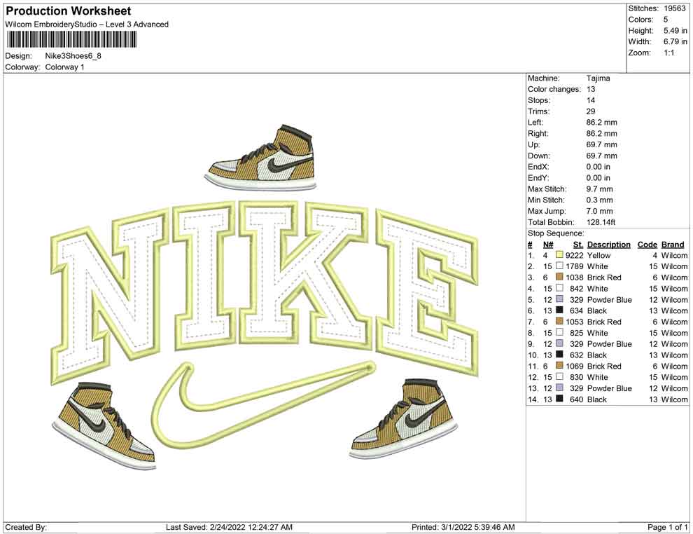 Nike 3 Shoes