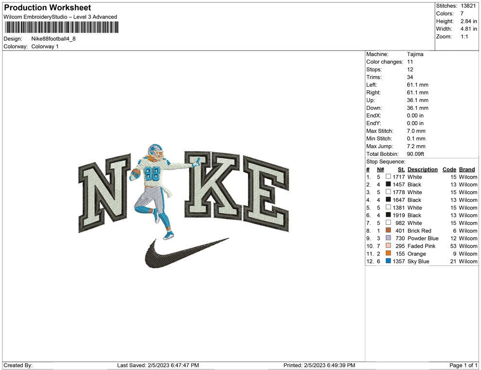 NIke 88 football