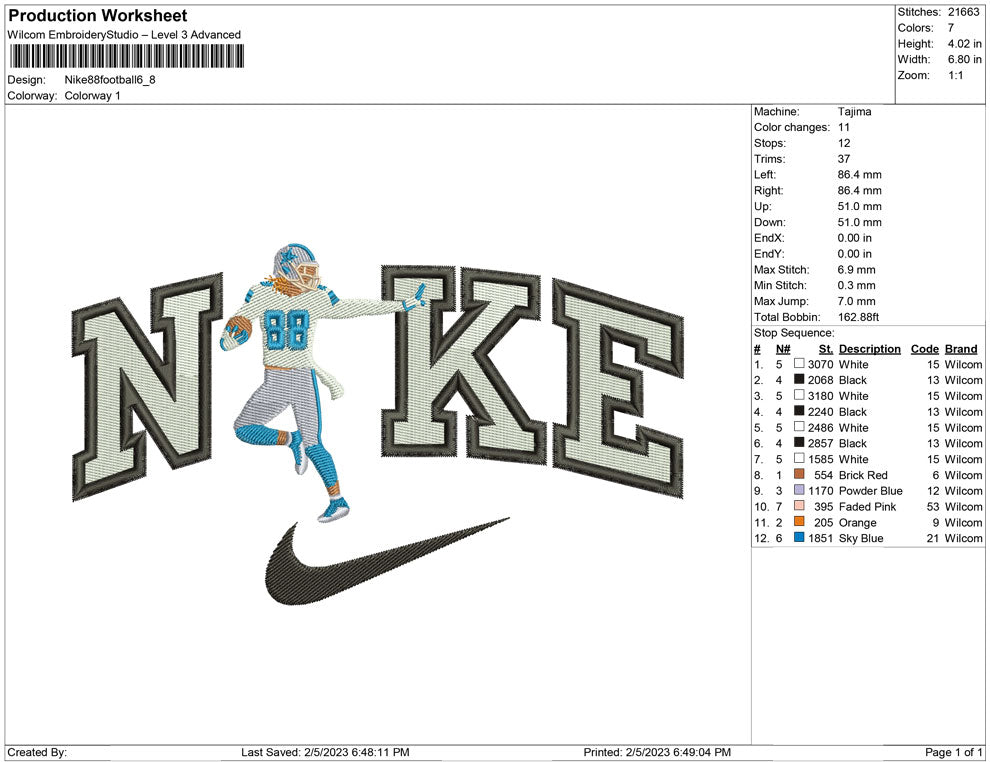 NIke 88 football
