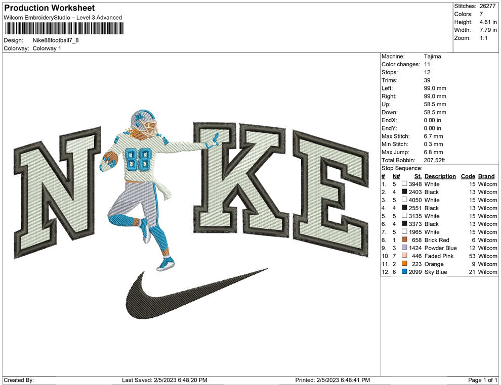 NIke 88 football