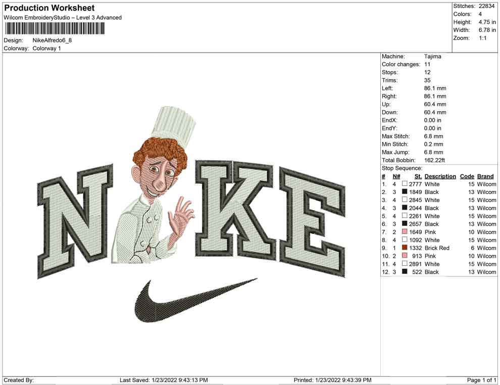 Nike Alfredo