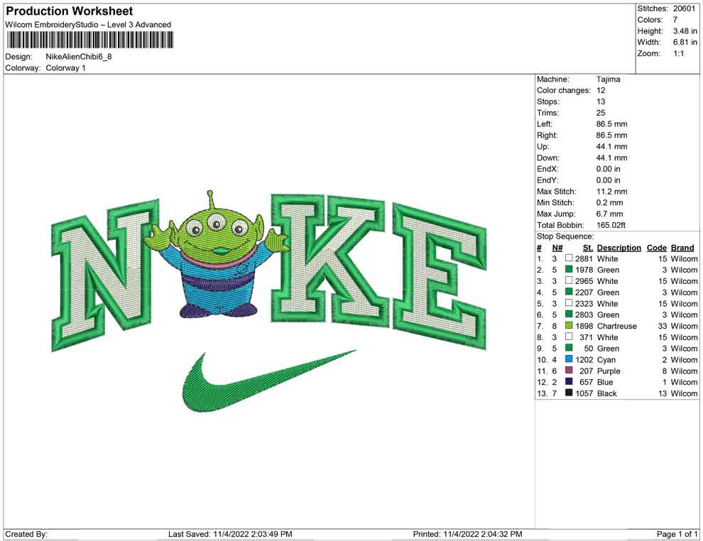 Nike Alien Chibi