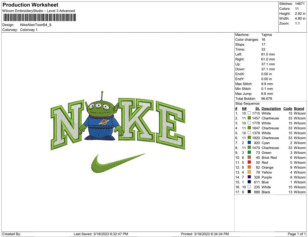 Nike Alien toon B
