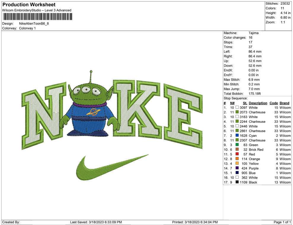 Nike Alien toon B