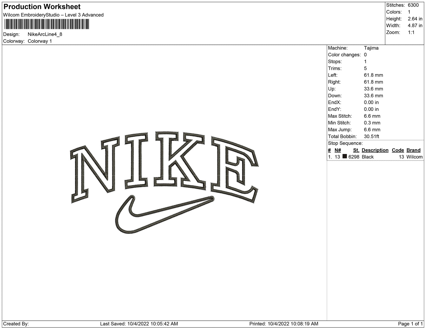Nike Arc Line