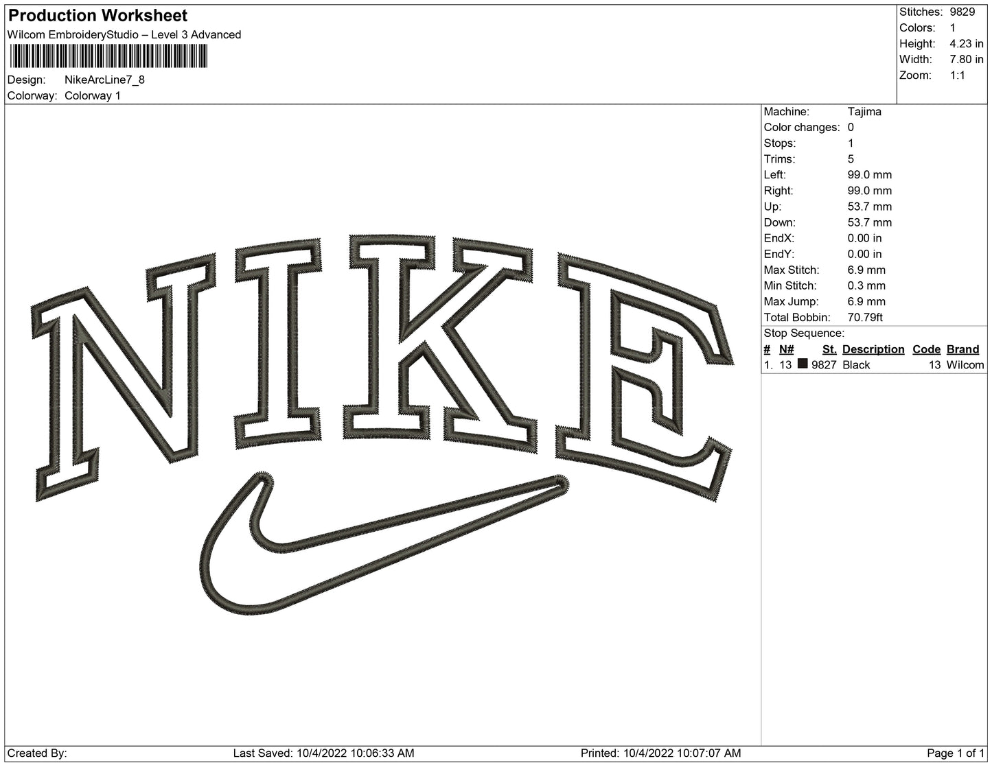 Nike Arc Line