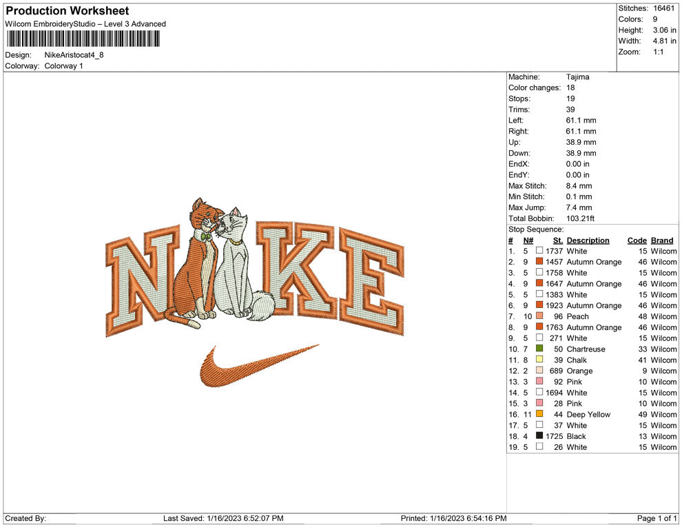 Nike aristocat