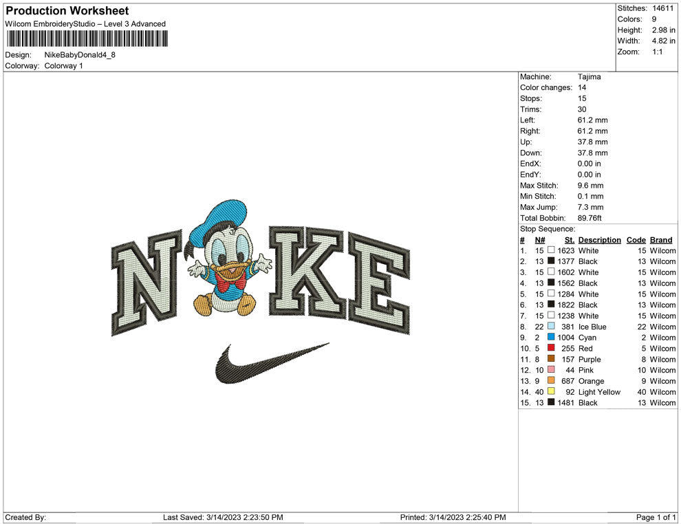 Nike Baby Donald