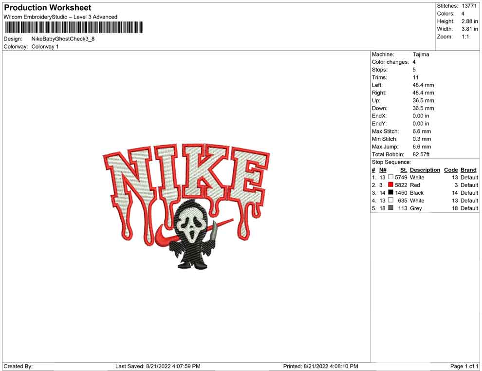 Nike Baby Ghost check