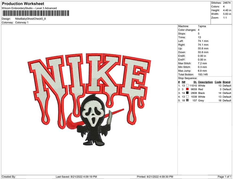 Nike Baby Ghost check