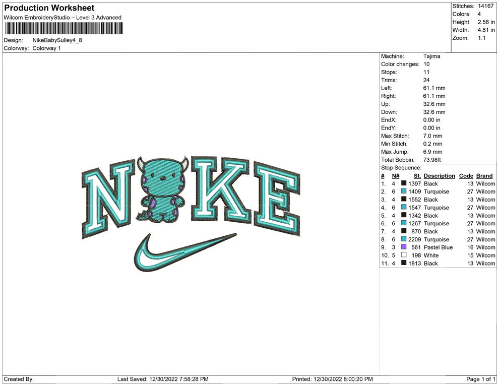 Nike Baby Sulley