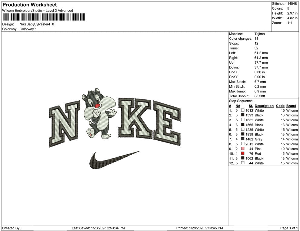 Nike Baby Sylvester