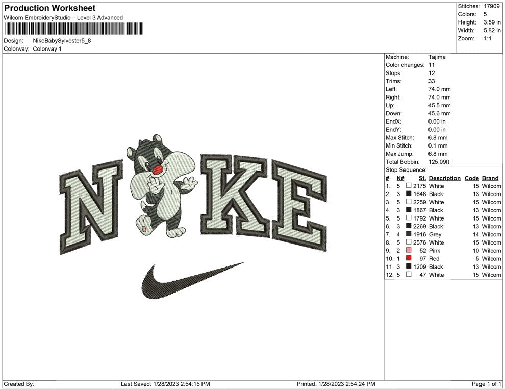 Nike Baby Sylvester