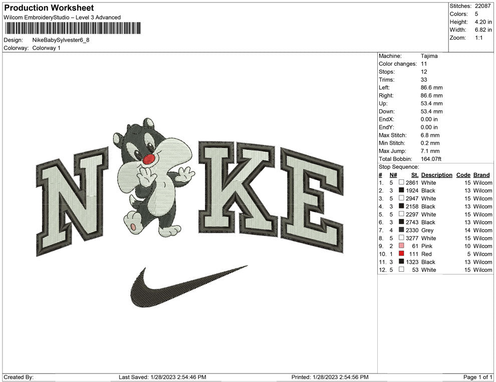 Nike Baby Sylvester