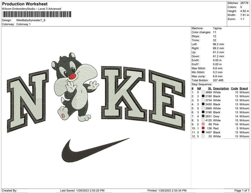Nike Baby Sylvester