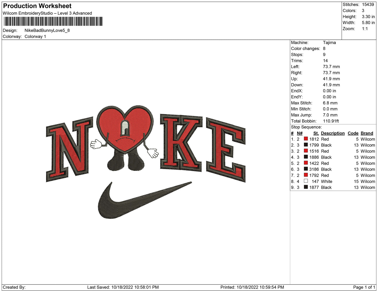 Nike Bad Bunny love