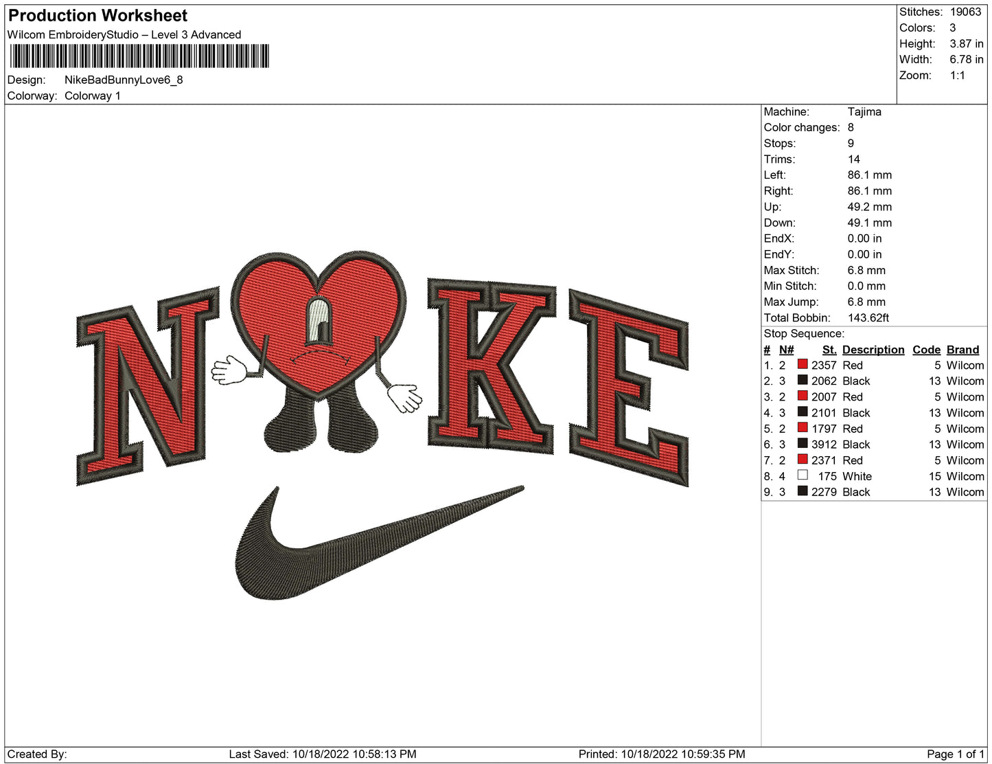 Nike Bad Bunny love