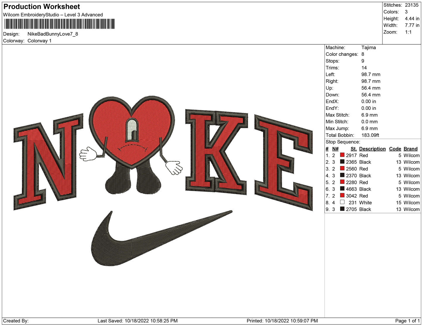 Nike Bad Bunny love